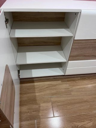 Set de muebles de salon y aparador moderno