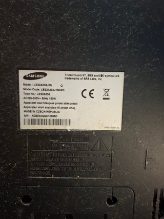 Samsung TV 32 Negra
