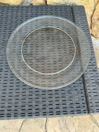 Base de cristal para microondas