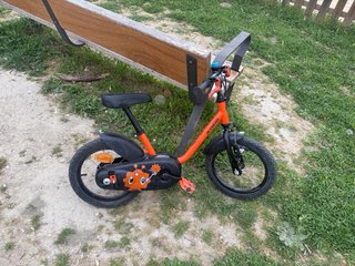 Bici infantil naranja BTWIN