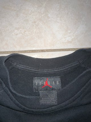 Felpa Jordan nera con logo Jumpman