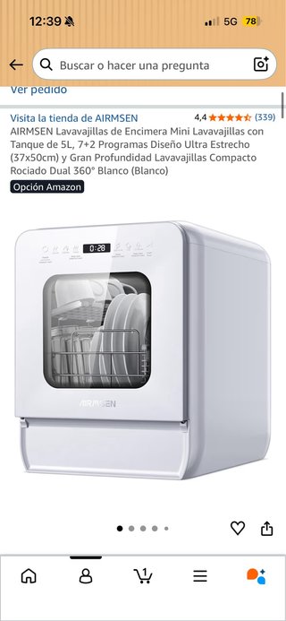 Lavavajillas AIRMSEN Blanco
