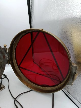 ANTIGUO FAROL FERROVIARIO CABLEADO