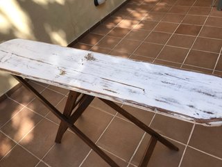 Plancha de madera antigua