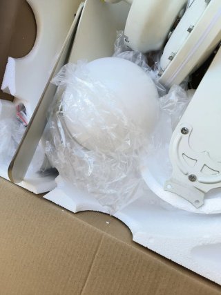 Lámpara Ventilador Blanca dos unidades