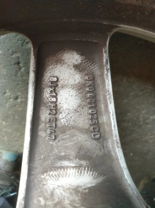 Llanta Audi A4 B8 Sline 18 Pulgadas