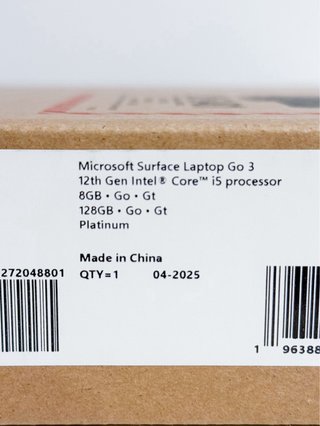 Microsoft Surface Laptop Go 3 táctil