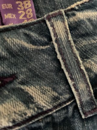 Falda vaquera mini Bershka Y2k tiro bajo