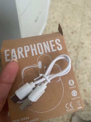 Auriculares Bluetooth Blancos