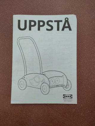 Andador madera IKEA UPPSTA búho
