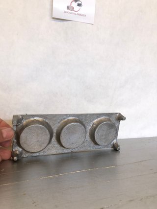 Portacandele moderno 3 candele decorative