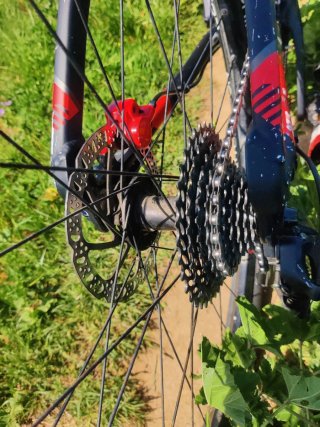 Bicicleta Btwin Rockrider 560 Roja/Negra