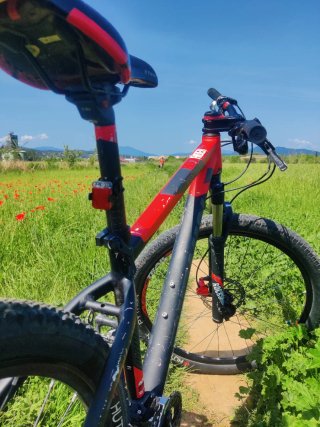 Bicicleta Btwin Rockrider 560 Roja/Negra