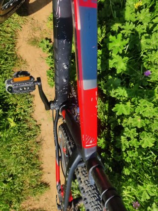 Bicicleta Btwin Rockrider 560 Roja/Negra