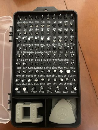Juego de destornilladores de precisión 115unidades