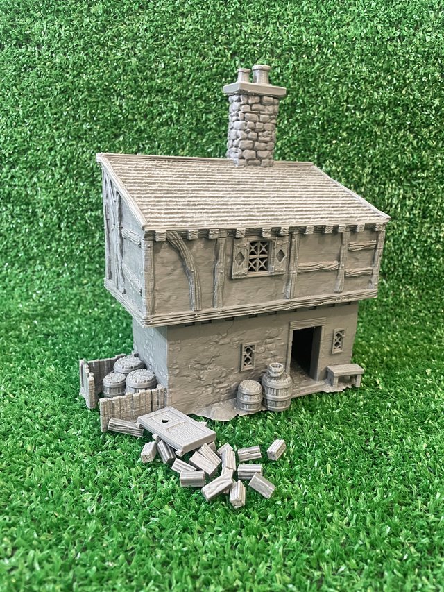 Casa 2 Briarwood - Escenografía fantasía medieval