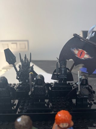 Lote Figuras El Señor de los Anillos tipo Lego