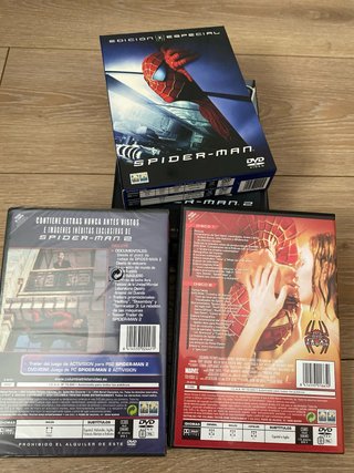 Spider-Man DVD Edición Especial 1 y 2 como nuevas