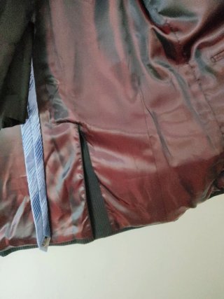 Traje de boda gris
