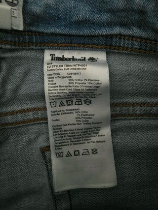 Pantaloncini Timberland Uomo Blu