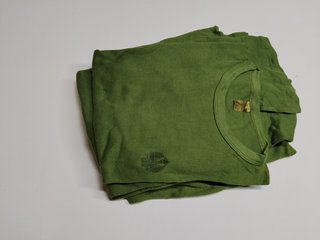 3 Camisetas Manga Corta Verde Oliva