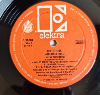 The Doors Greatest Hits Vinilo LP