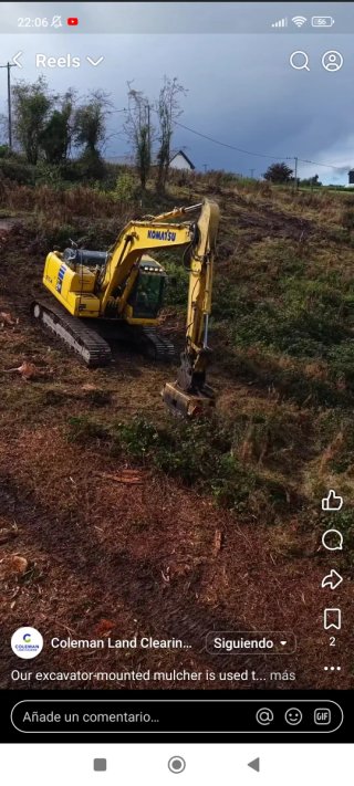Busco trabajo excavadora