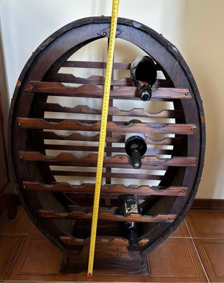 Cantinetta porta bottiglie in legno