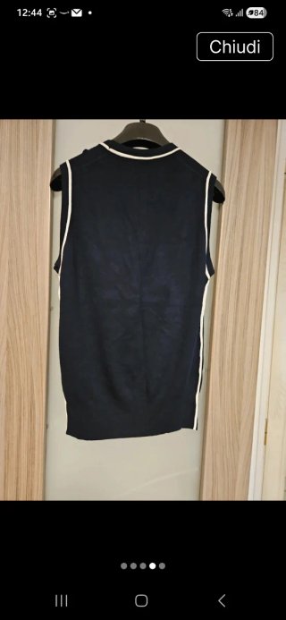 Gilet Zara donna nero