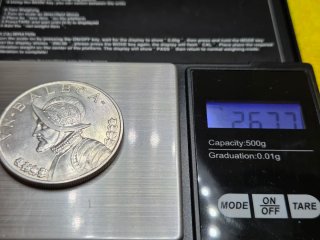 1 Balboa Panamá 1947 - Plata 900 (26.77g)