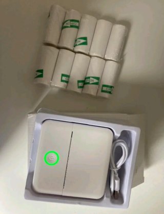 Mini Impresora Térmica Portátil + 10 Rollos
