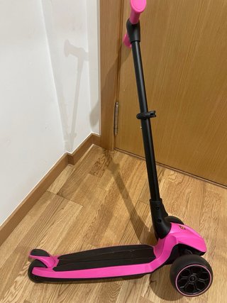 Patinete 3 Ruedas Rosa Kick'n'Roll