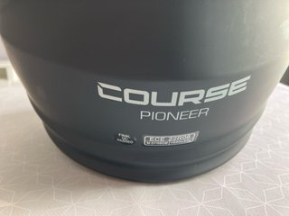 Casco Moto COURSE PIONEER Negro