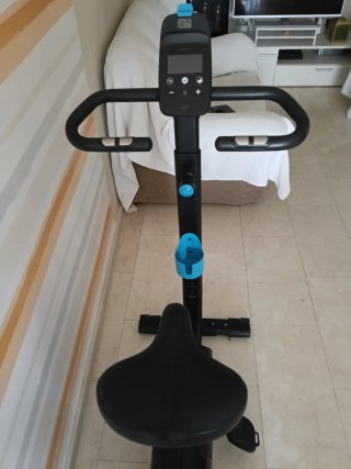 Bicicleta Estática Negra 500