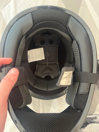Casco Moto Favoto Negro/Gris carbono