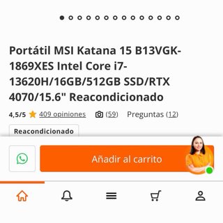 Portátil MSI