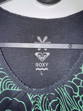 Camiseta Tirantes Roxy Estampada Smile Talla L