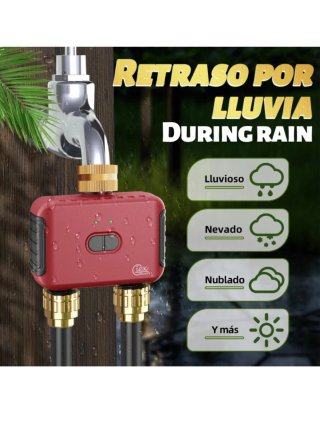 Temporizador Riego GIEX 2 Zonas