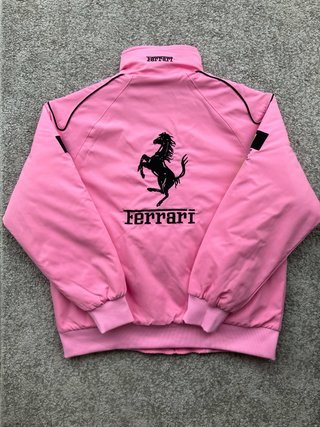 Jacket Ferrari Rosa F1 Racing Rework talla S