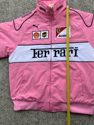 Jacket Ferrari Rosa F1 Racing Rework talla S