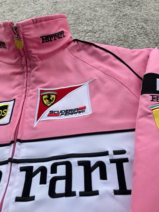 Jacket Ferrari Rosa F1 Racing Rework talla S