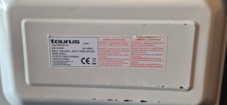 Microondas Taurus MW2071G Blanco