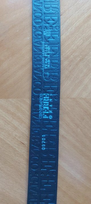 Cintura Gianfranco Ferré Jeans Vera Pelle