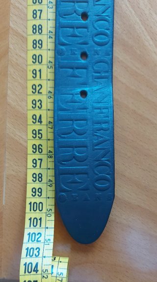 Cintura Gianfranco Ferré Jeans Vera Pelle