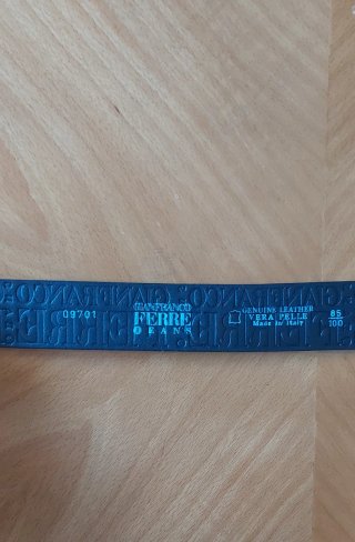 Cintura Gianfranco Ferré Jeans Vera Pelle