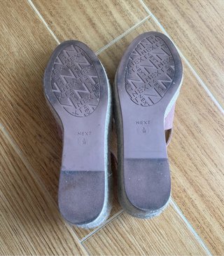 Zapatos plataforma esparto