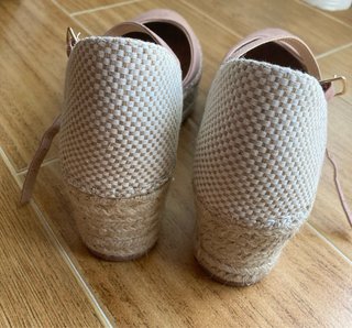 Zapatos plataforma esparto