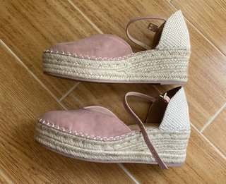 Zapatos plataforma esparto