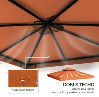 Techo repuesto cenador 3x3