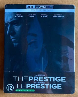 The Prestige Steelbook 4K UHD Blu-ray